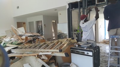 Interior Demolition before Remodel Weston FL