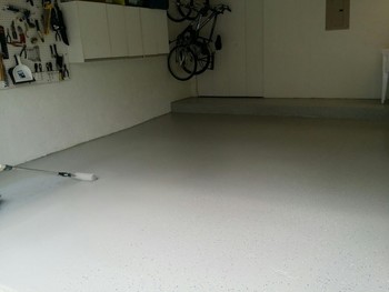 Epoxy Coating of Garage Floor in Light House Point, FL