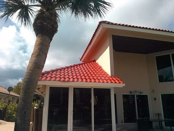 Pressure Washing and Roof Painting in Palm Beach, FL (1)