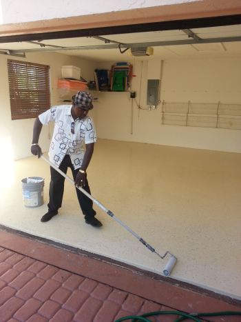 Garage Floor Painting in FL by Watson's Painting & Waterproofing Company in Palm Beach, FL