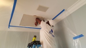 Ceiling repair and painting
