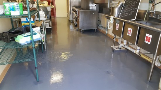 Epoxy Kitchen Floor Painted Lake Worth Florida