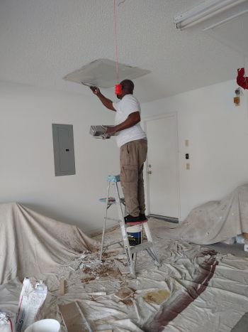 Popcorn Ceiling Removal by Watson's Painting & Waterproofing Company