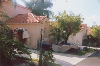 Exterior Painting at a community complex of 100 homes in Palm Beach, FL